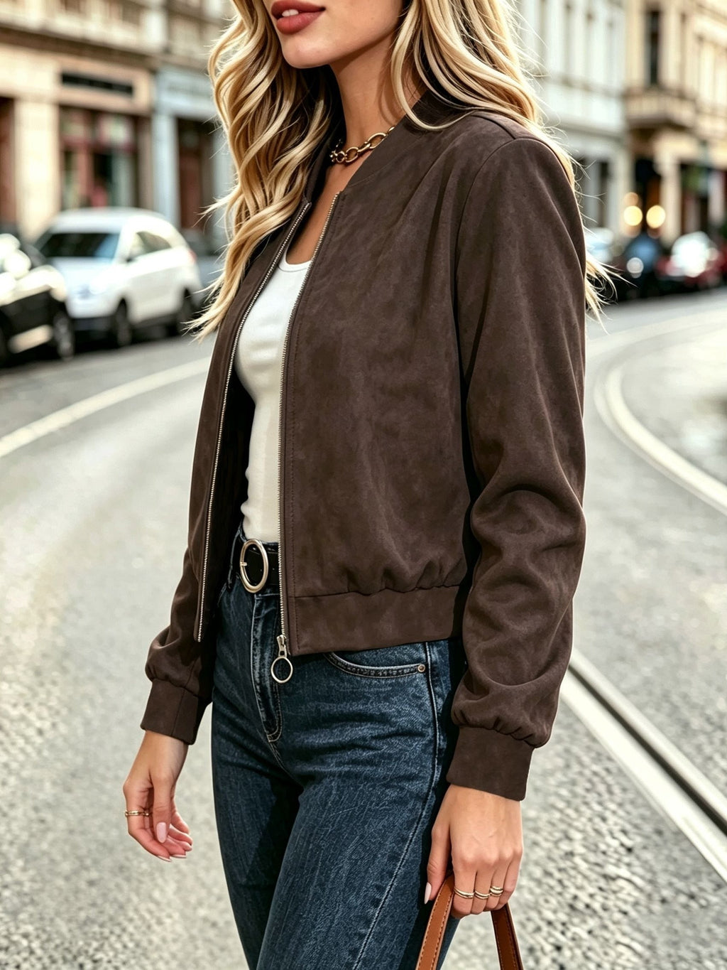 Sandra | Chaqueta que Sienta Bien sin Apretar