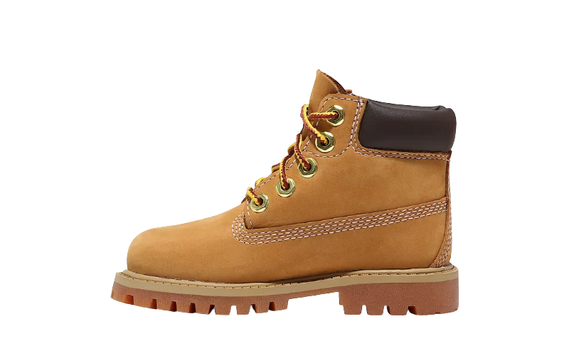 Timberland 6 Inch Premium Wheat Preschool Lifestyle Boots