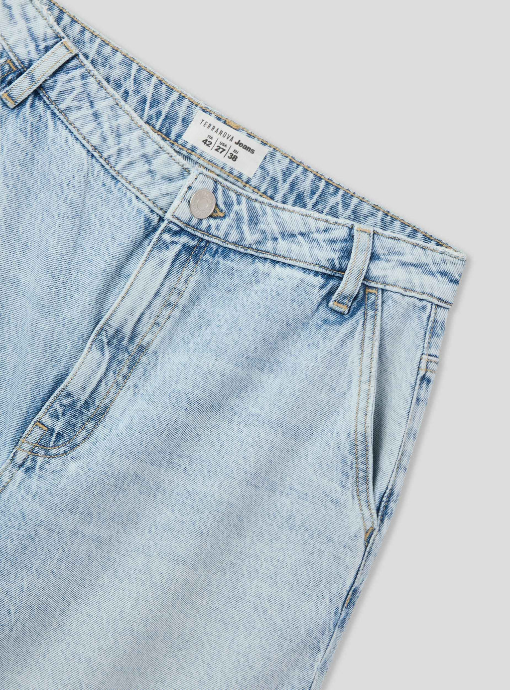 Light Blue Baggy Jeans