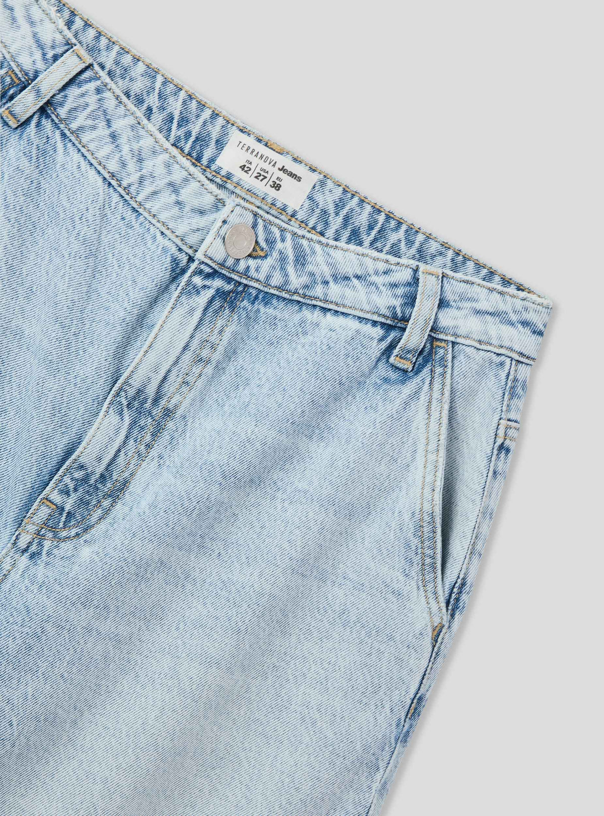 Light Blue Baggy Jeans