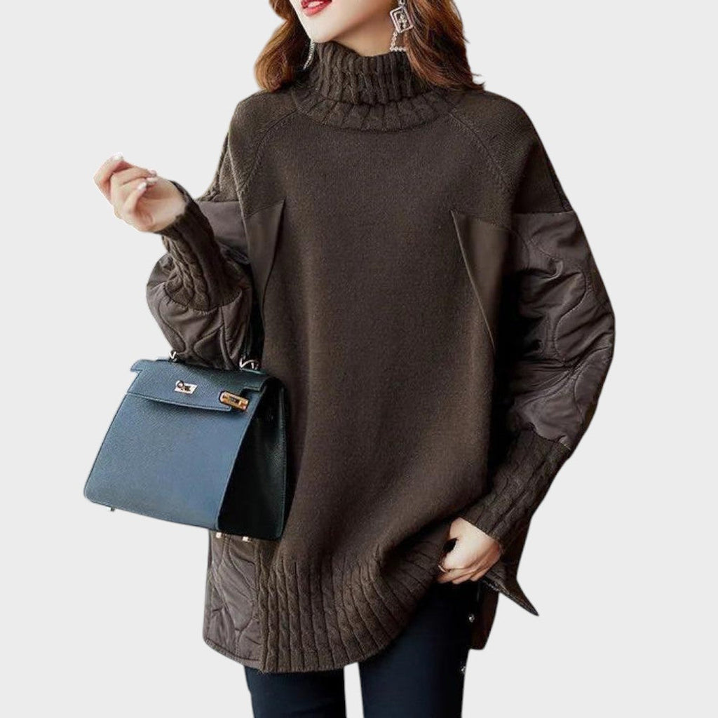 Sara | Jersey Oversize de Cuello Alto