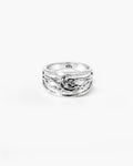 Anillo Rosa de Plata