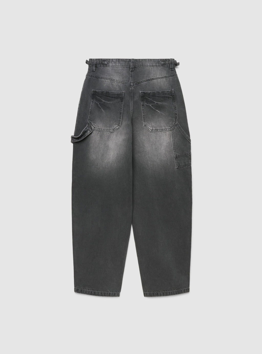 Vaqueros Carpenter Lisos Negro Denim