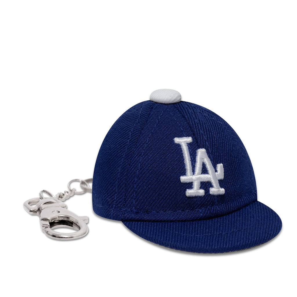 LA Dodgers MLB Mini Cap Dark Blue Key Chain
