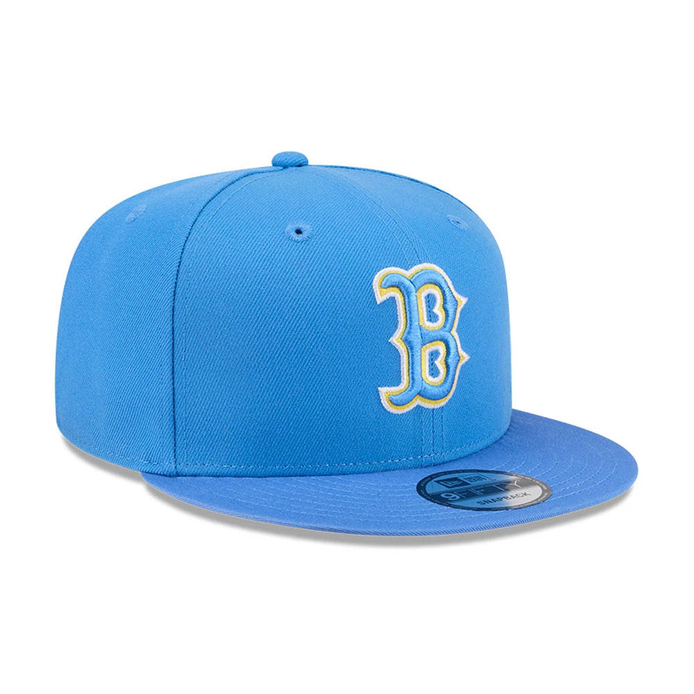 Boston Red Sox MLB Evergreen Blue 9FIFTY Snapback Adjustable Cap
