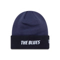 Chelsea FC Lion Crest Youth Wordmark Blue Cuff Knit Beanie Hat