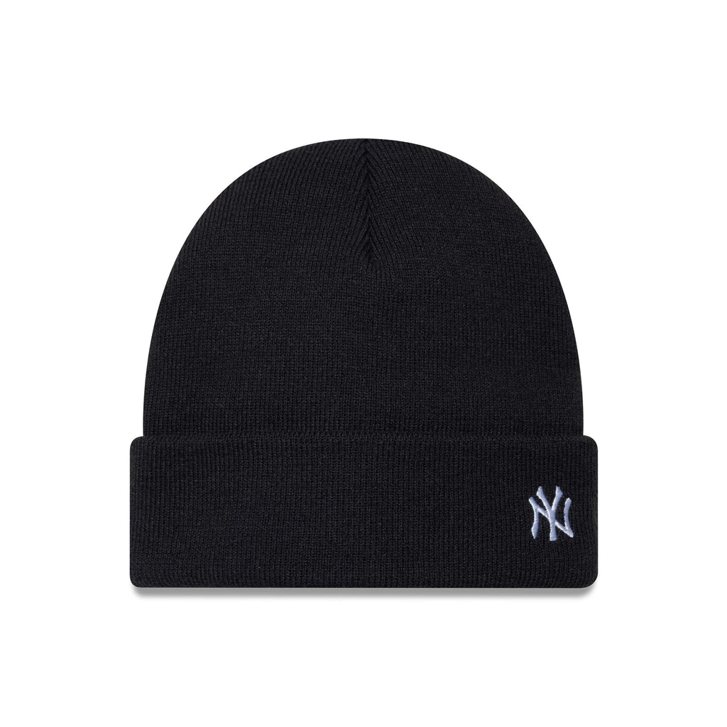 New York Yankees MLB Mini Logo Navy Cuff Knit Beanie Hat