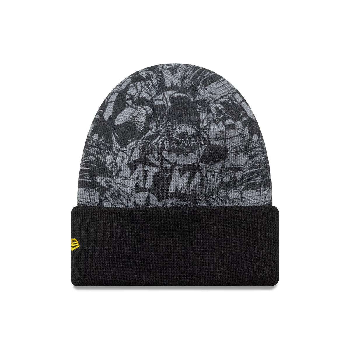 Batman Youth DC Black Cuff Knit Beanie Hat