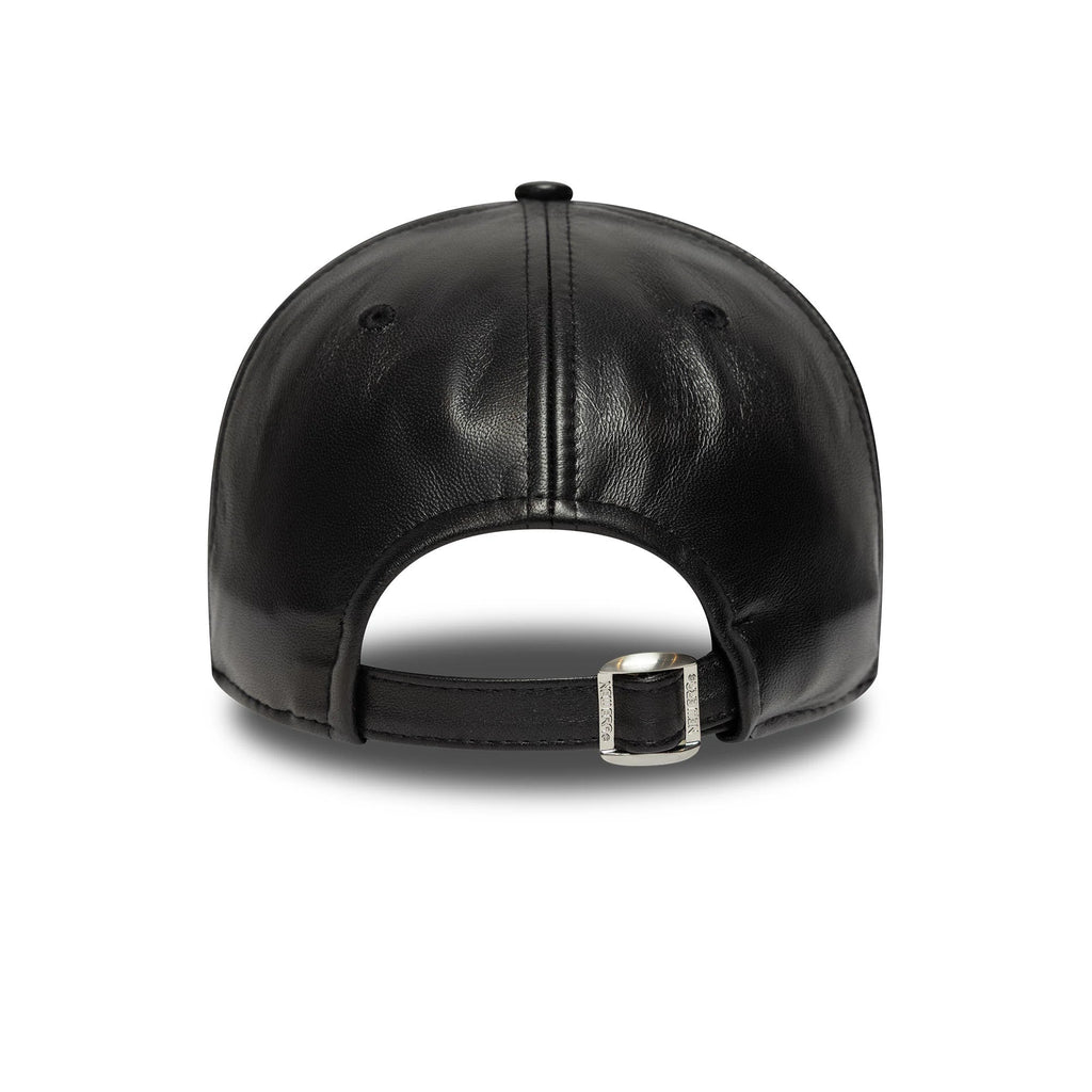New York Yankees MLB Leather Black 9FORTY M-Crown Adjustable Cap