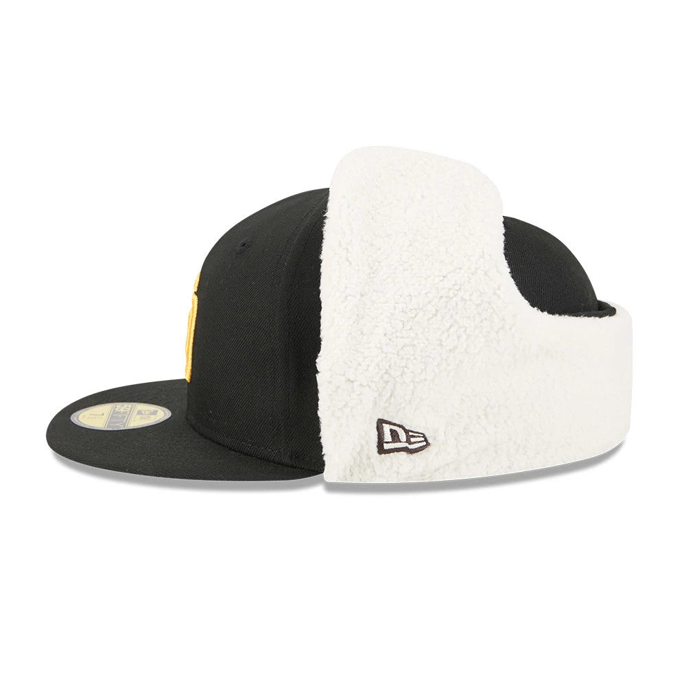 San Diego Padres MLB Classic Black Dogear 59FIFTY Fitted Cap