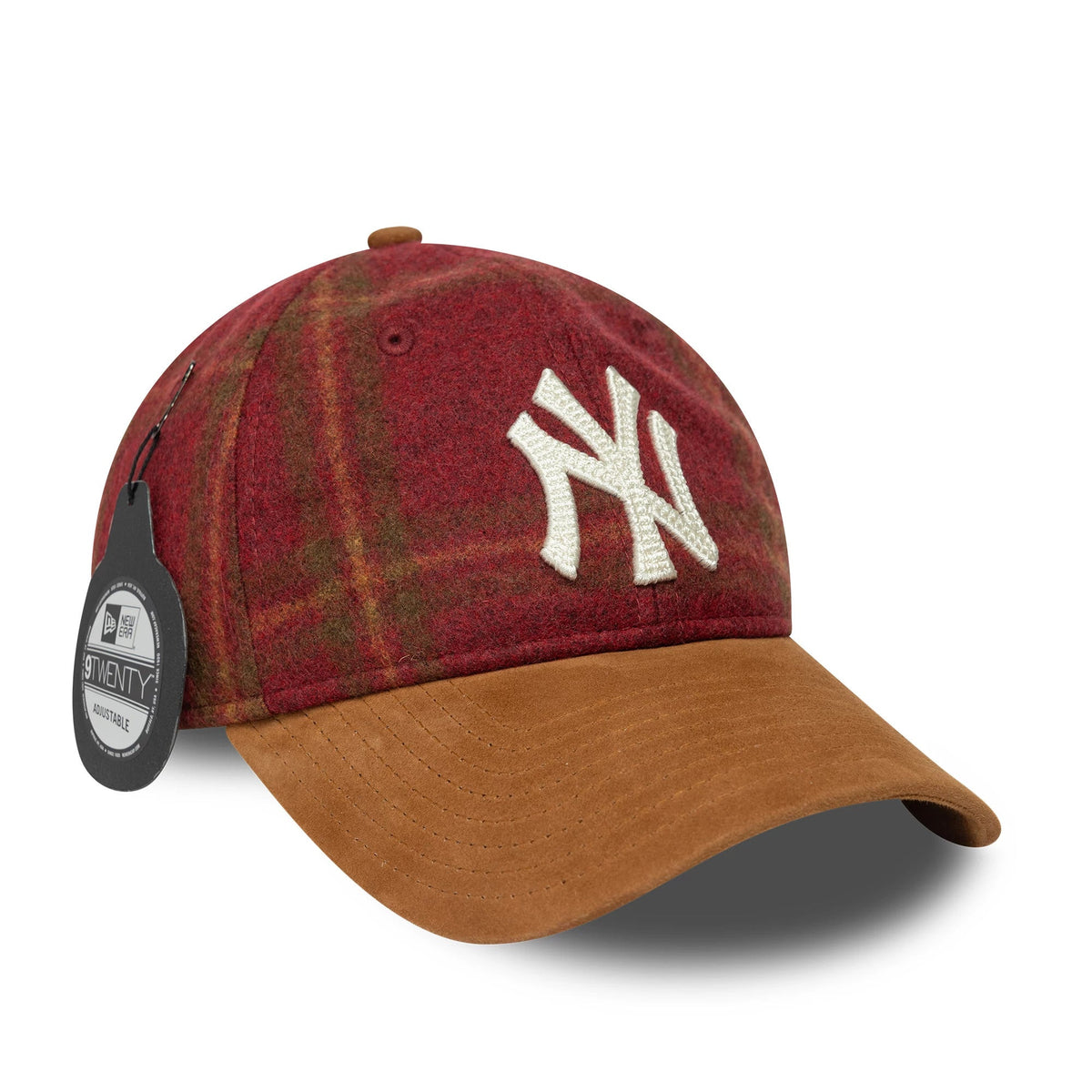 New York Yankees MLB Loden Suede Dark Red 9TWENTY Adjustable Cap
