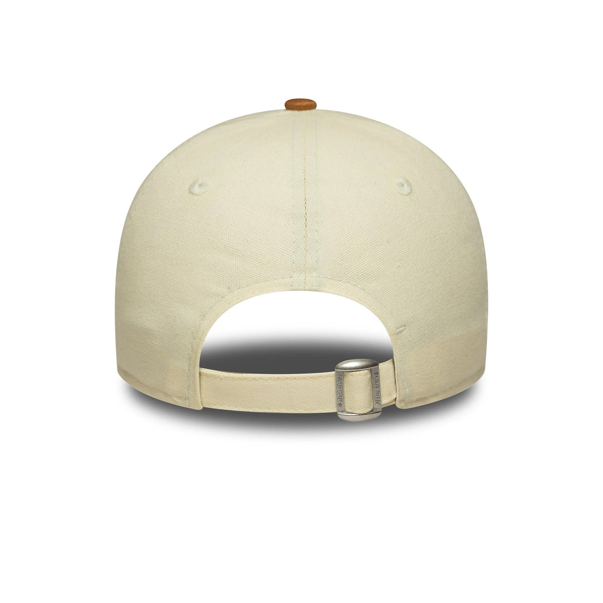 New York Yankees Womens MLB Faux Suede Cream 9FORTY Adjustable Cap
