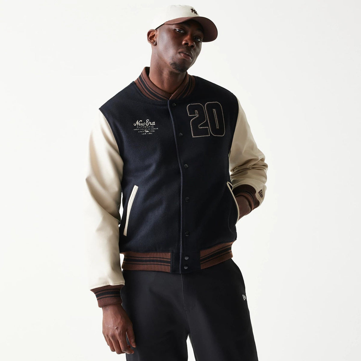 New Era Varsity Black Jacket
