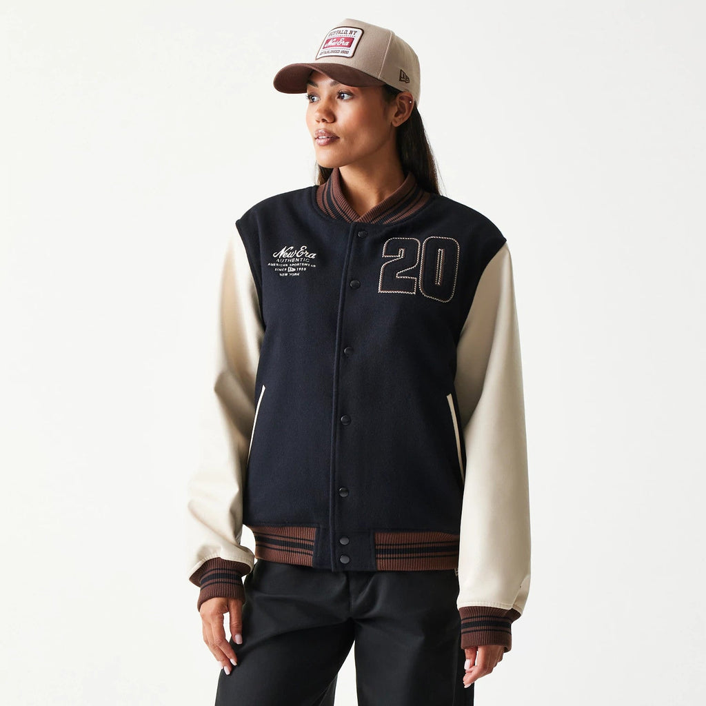 New Era Varsity Black Jacket