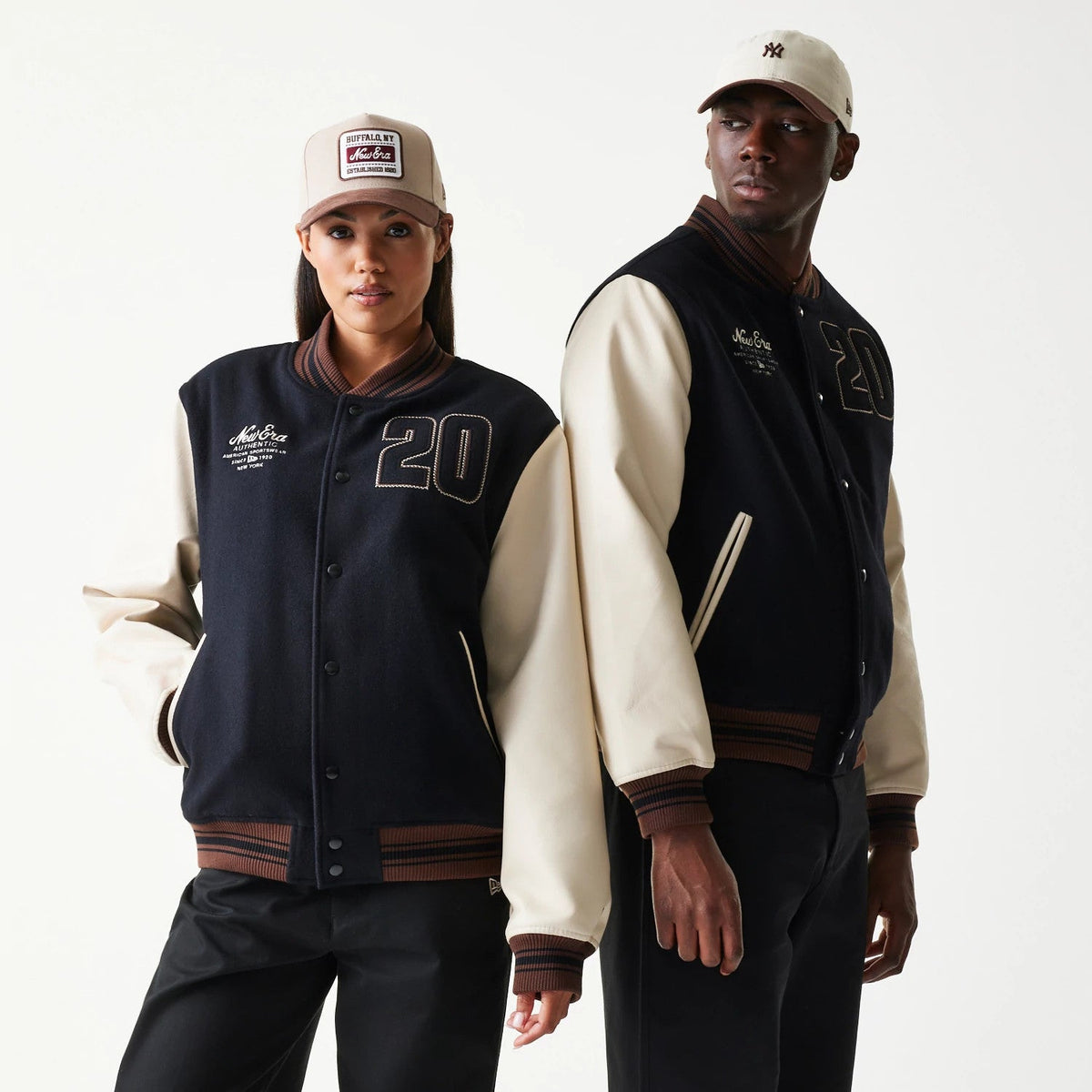 New Era Varsity Black Jacket
