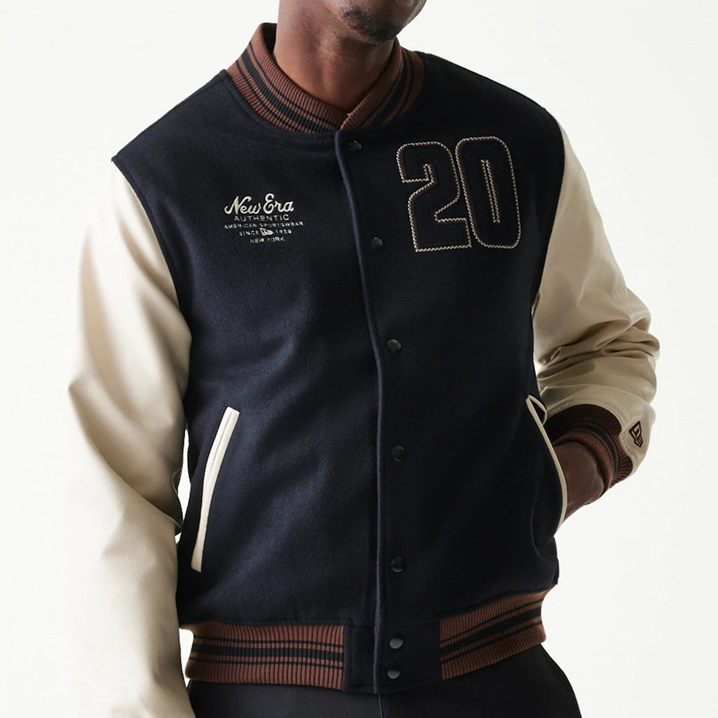 New Era Varsity Black Jacket