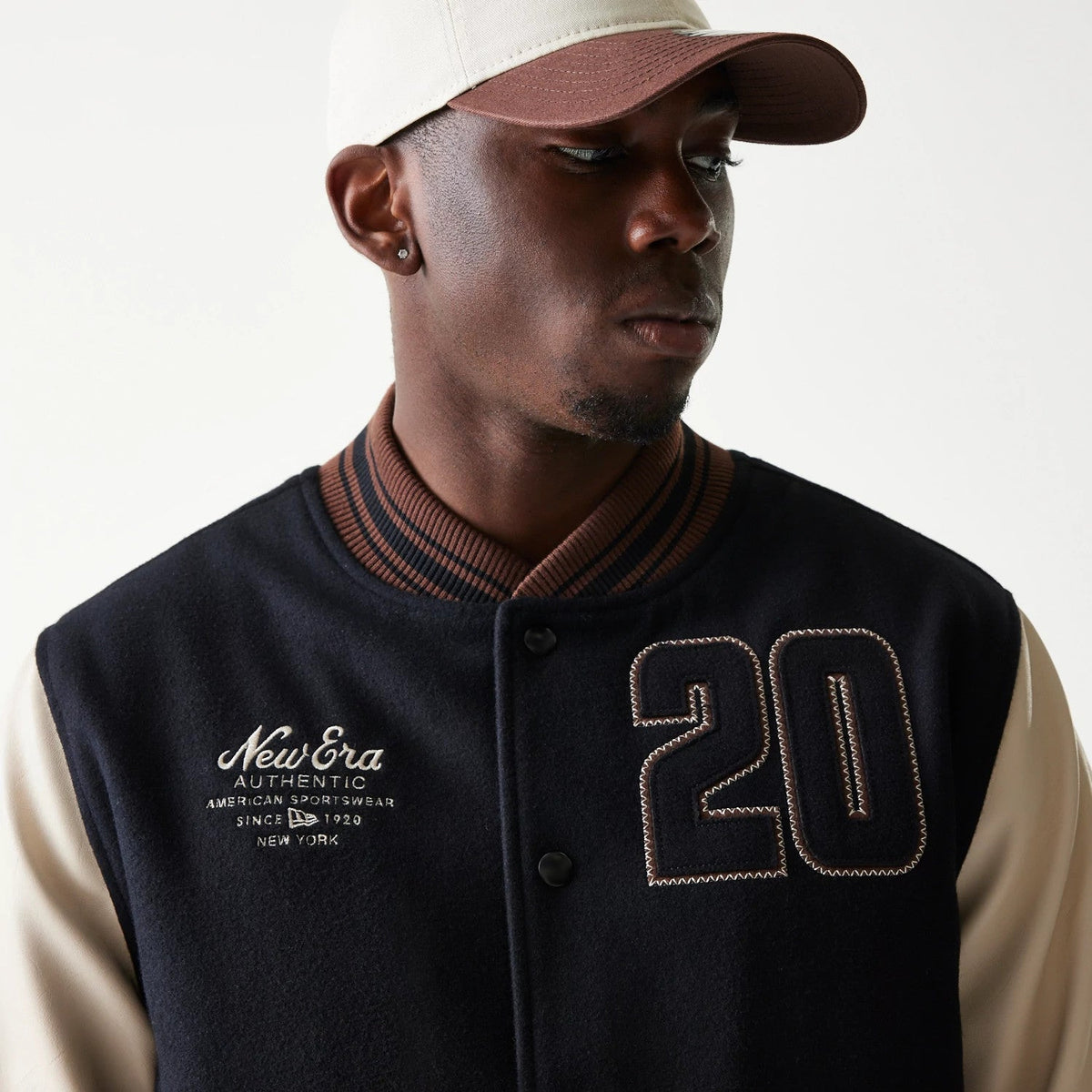 New Era Varsity Black Jacket