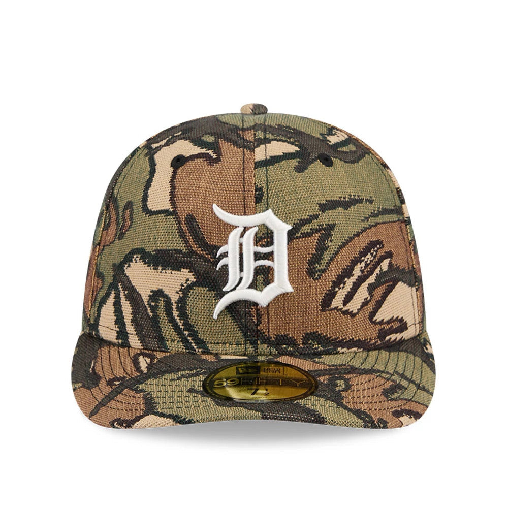 Detroit Tigers MLB Jacquard Camo 59FIFTY Fitted Cap