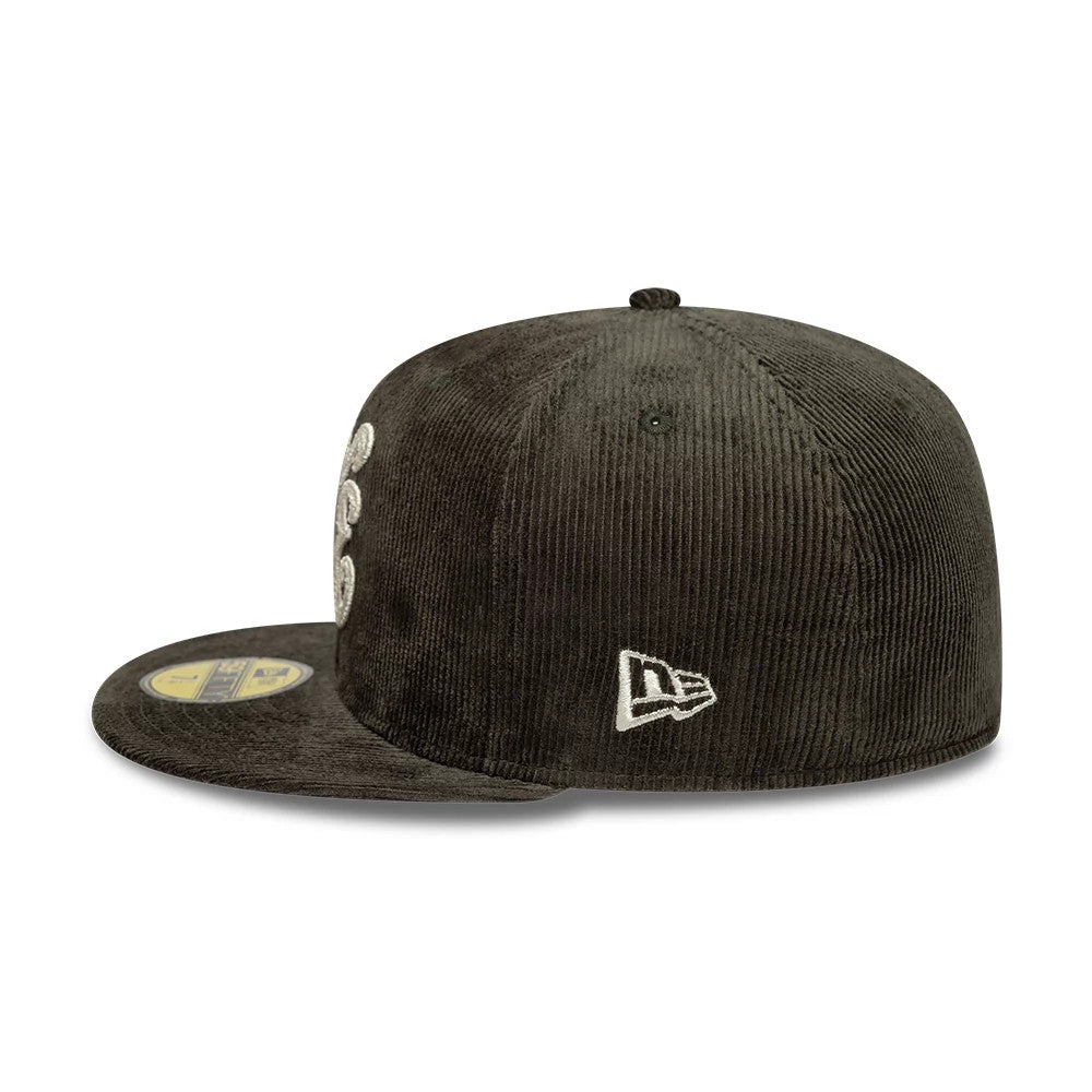 New Era Cord Dark Green 59FIFTY Fitted Cap