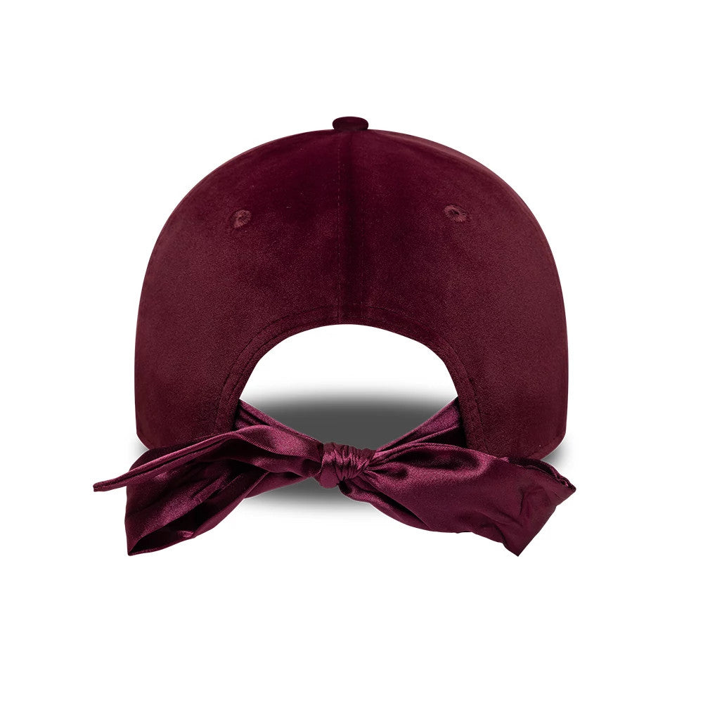 LA Dodgers MLB Velour Dark Purple 9TWENTY Bow Back Adjustable Cap
