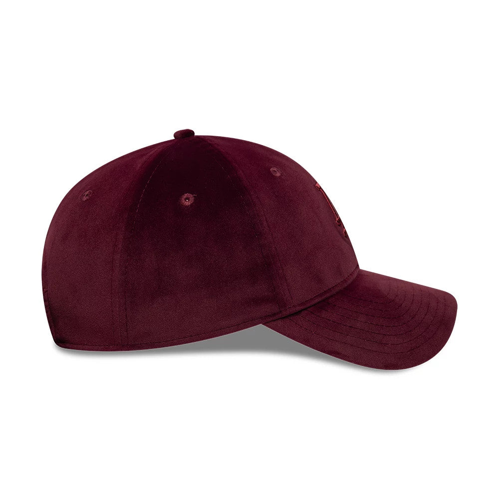 LA Dodgers MLB Velour Dark Purple 9TWENTY Bow Back Adjustable Cap
