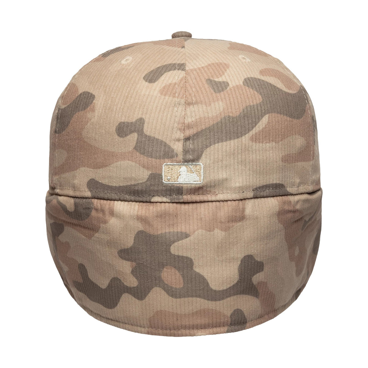 LA Dodgers MLB Cord Light Beige Downflap 59FIFTY Fitted Cap