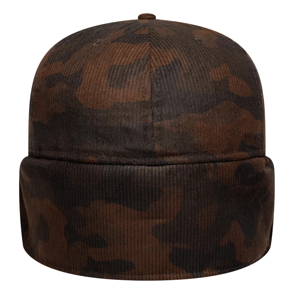 New Era Cord Dark Brown Downflap 59FIFTY Fitted Cap
