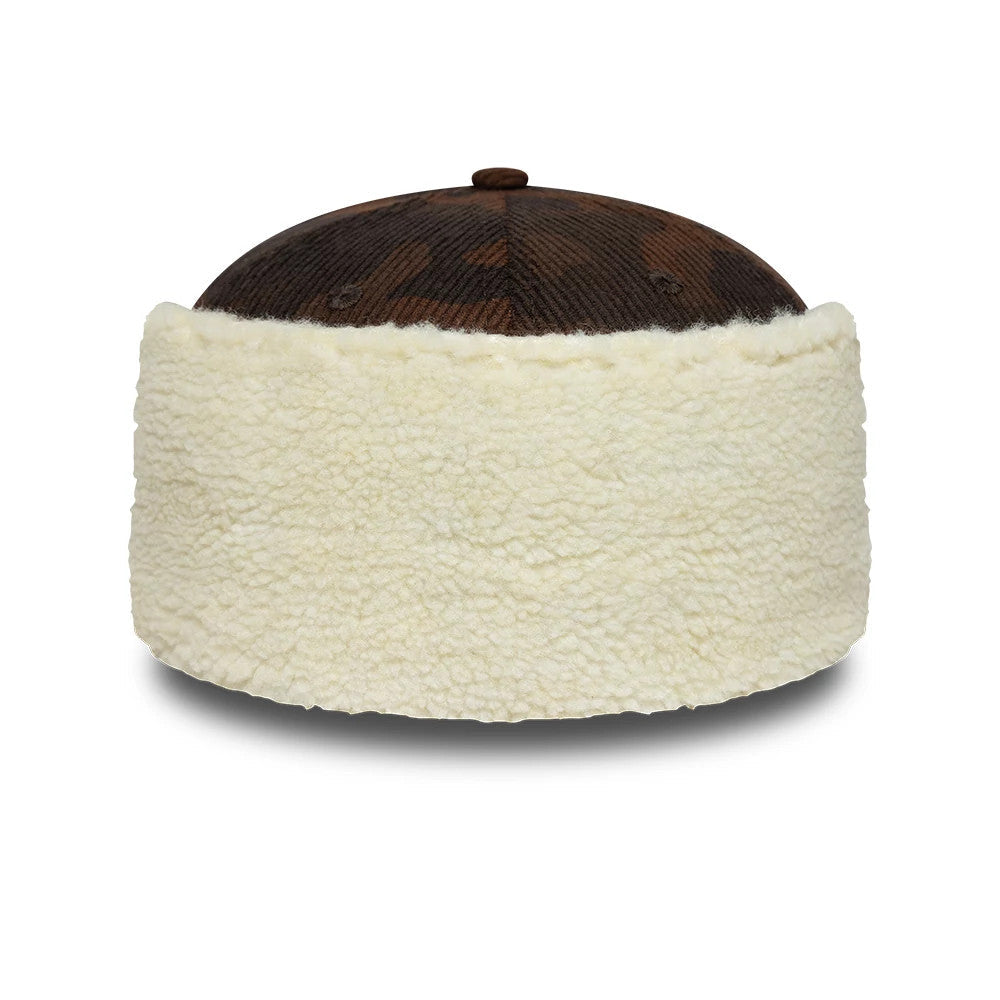 New Era Cord Dark Brown Downflap 59FIFTY Fitted Cap