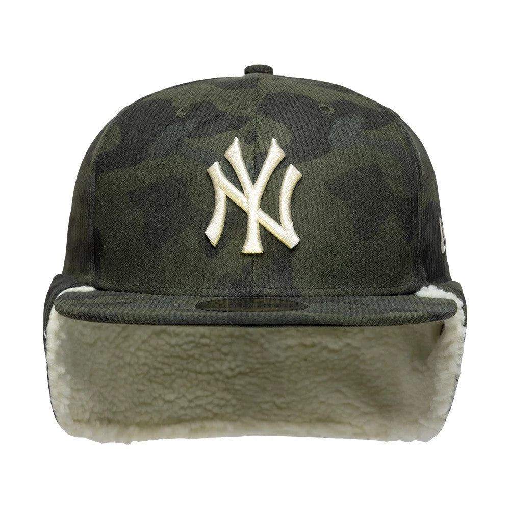 New York Yankees MLB Cord Green Downflap 59FIFTY Fitted Cap
