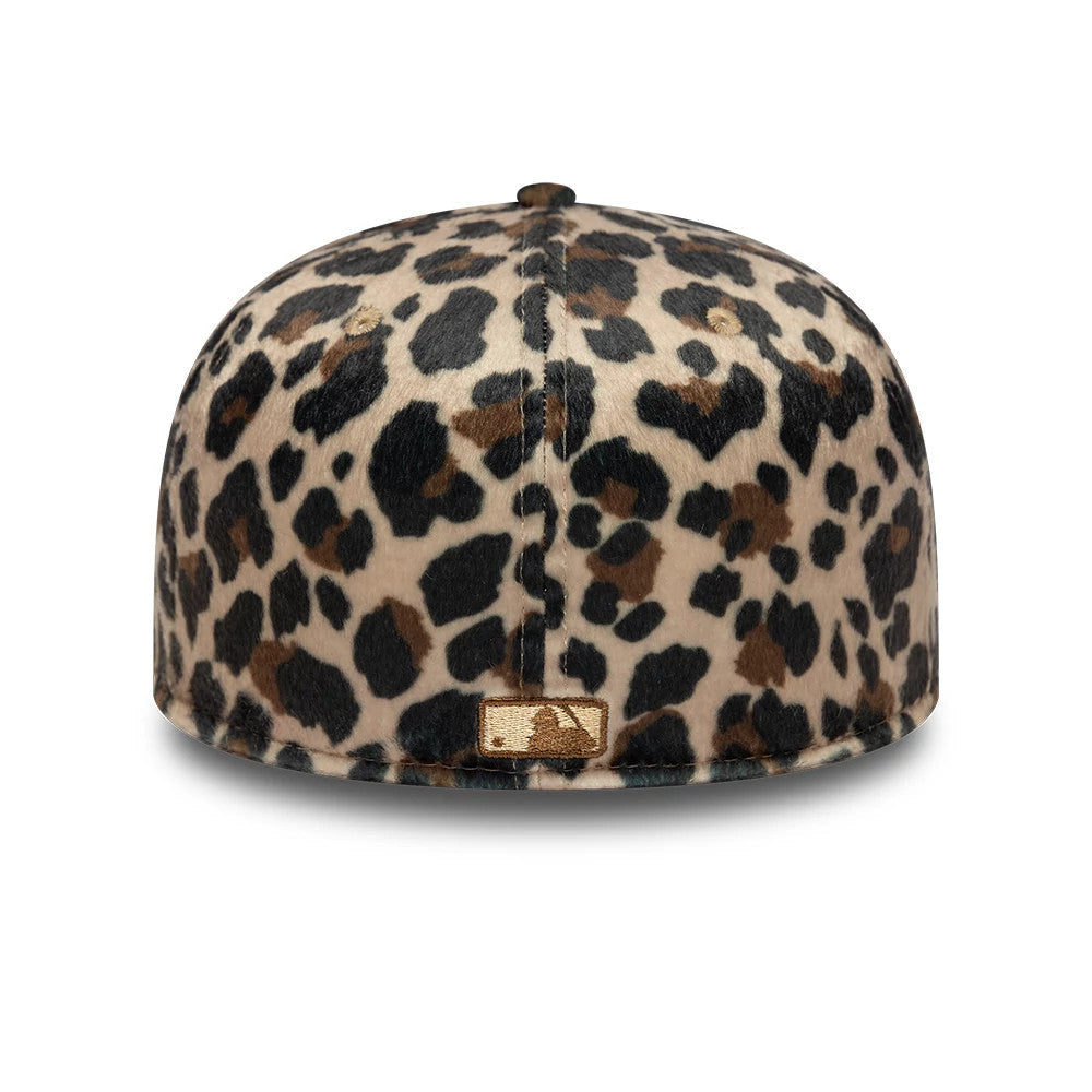 New York Yankees Animal Print Leopard Black 59FIFTY Fitted Cap