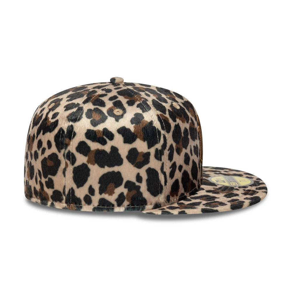 New York Yankees Animal Print Leopard Black 59FIFTY Fitted Cap
