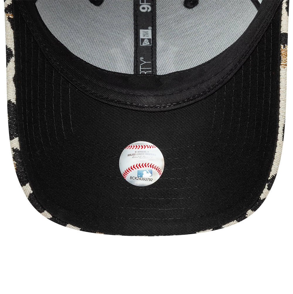 New York Yankees MLB Leopard Black 9FORTY Adjustable Cap