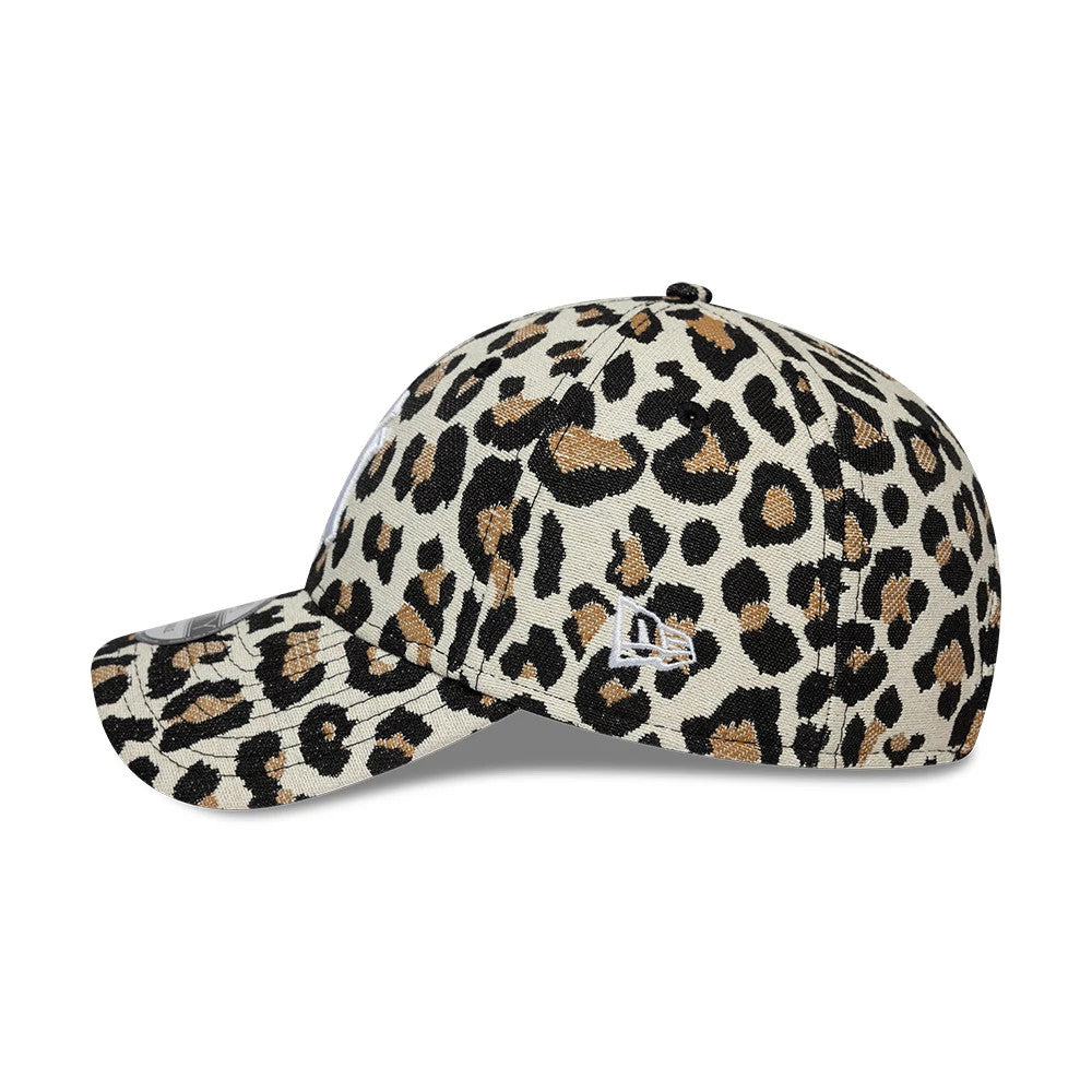 New York Yankees MLB Leopard Black 9FORTY Adjustable Cap