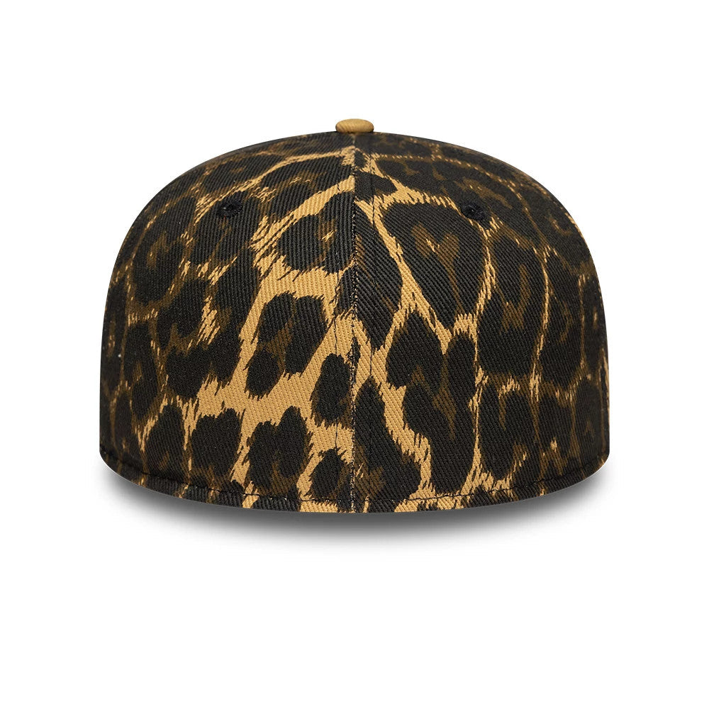 New Era Leopard Black 59FIFTY Fitted Cap
