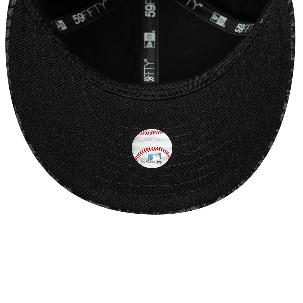 Chicago White Sox MLB Houndstooth Black Low Profile 59FIFTY Fitted Cap