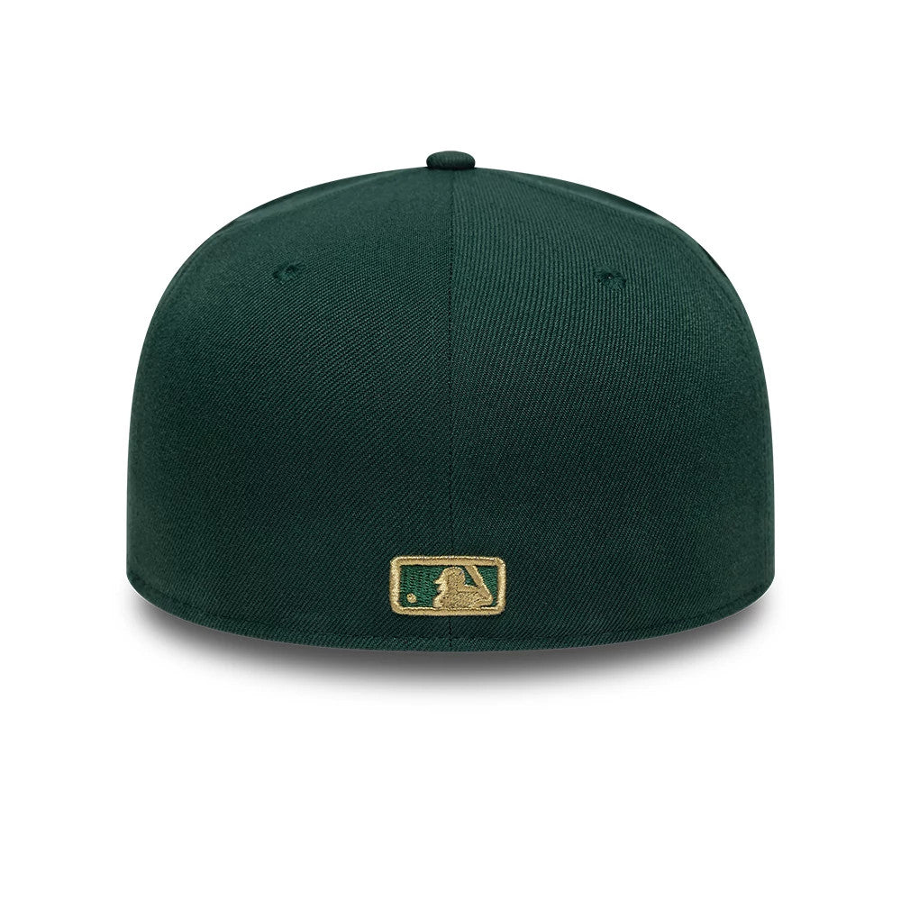 New York Yankees MLB Beaded Wings Dark Green 59FIFTY Fitted Cap
