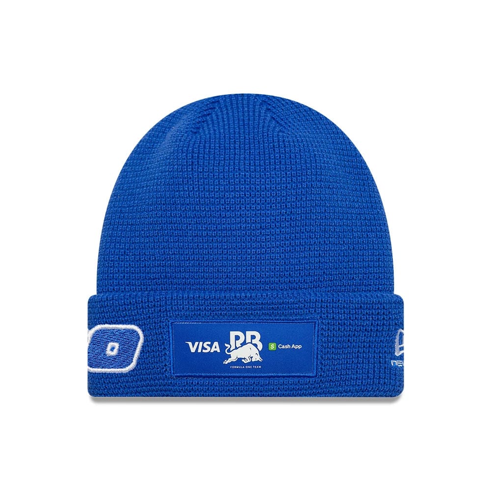 Visa Cash App Racing Bulls Teamline 2026 Bright Blue Cuff Knit Beanie Hat