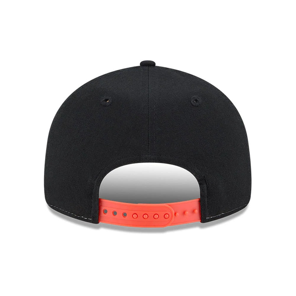Anaheim Ducks NHL Team Stripes Orange Retro Crown 9FIFTY Adjustable Cap