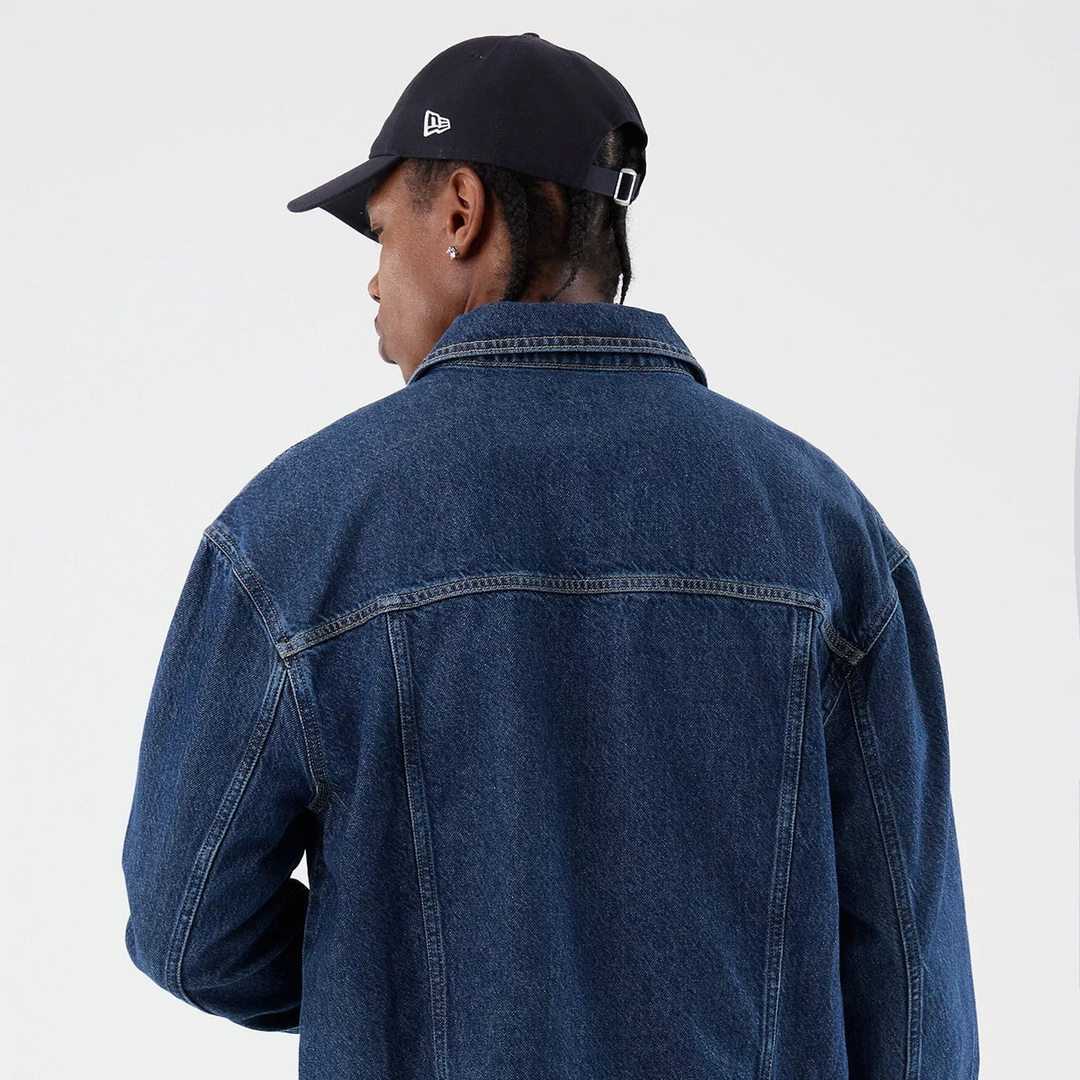 New Era Script Denim Dark Blue Jacket
