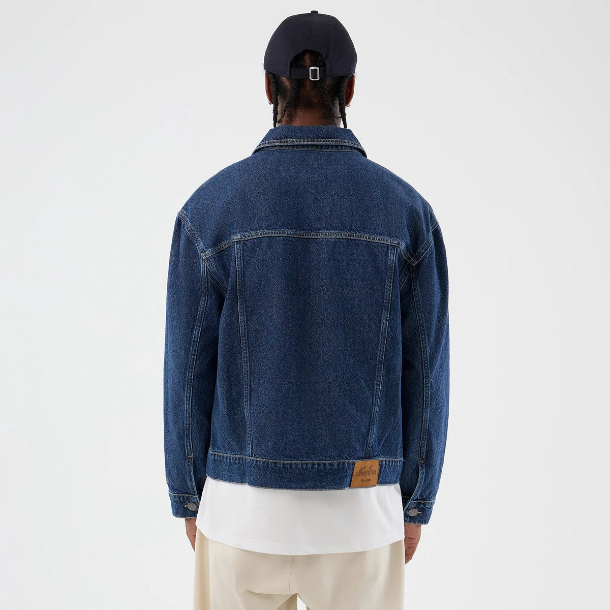 New Era Script Denim Dark Blue Jacket