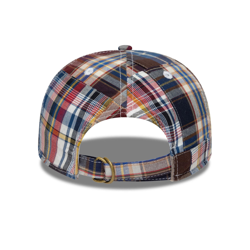 New York Yankees MLB Madras Plaid Multi 9TWENTY Adjustable Cap