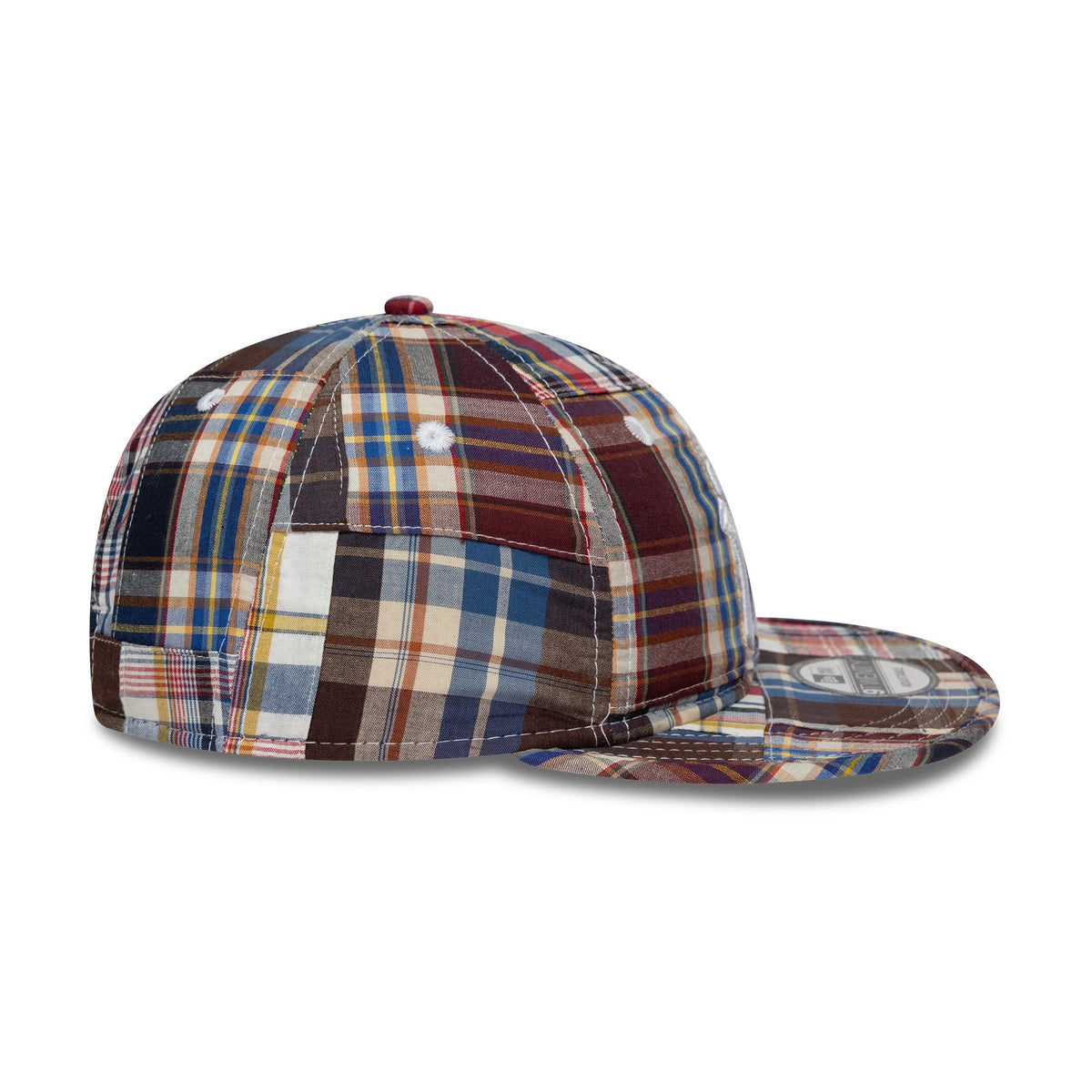 New York Yankees MLB Madras Plaid Multi 9TWENTY Adjustable Cap