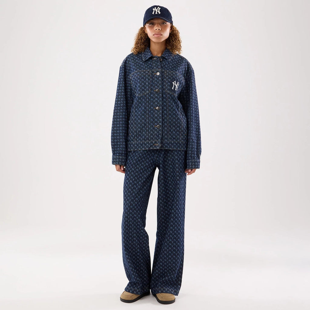 New York Yankees Womens MLB Denim Navy Jacket