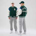 LA Dodgers MLB Varsity Dark Green Jacket