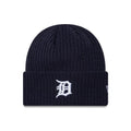 Detroit Tigers MLB Wide Navy Cuff Knit Beanie Hat