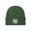 New York Yankees MLB Wide Dark Green Cuff Knit Beanie Hat