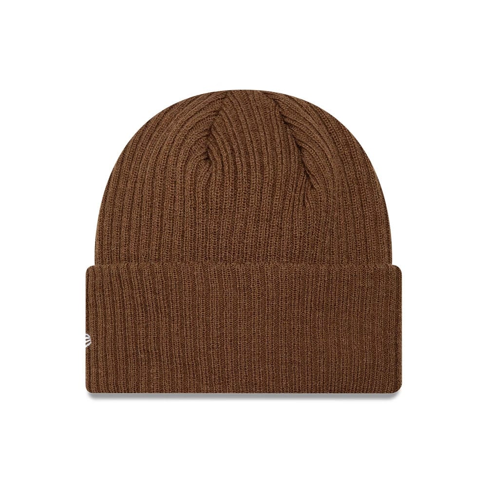 LA Dodgers MLB Wide Brown Cuff Knit Beanie Hat