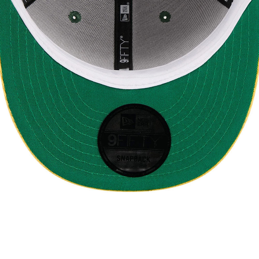 Packers NFL 2 Tone Cord Dark Green & Yellow 9FIFTY Snapback Adjustable Cap