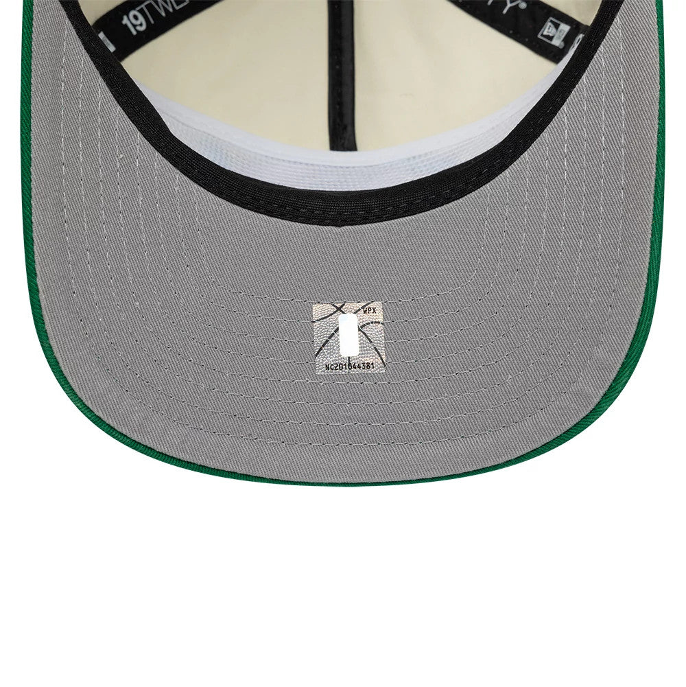 Boston Celtics NBA Hardwood Classics Cream & Green 19TWENTY Adjustable Cap
