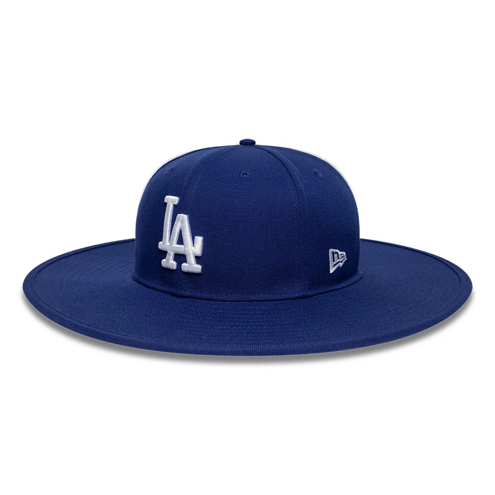 LA Dodgers MLB 6 Panel Dark Blue Fitted Bucket Hat